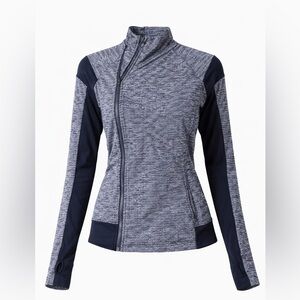 Lululemon Women's Gray and Black Jacket